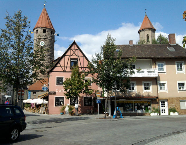 Gunzenhausen, zwei Türme