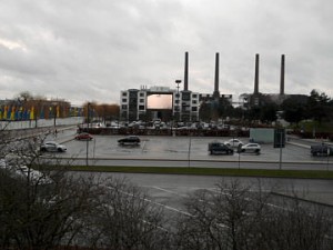 Wolfsburg, Parkplatz