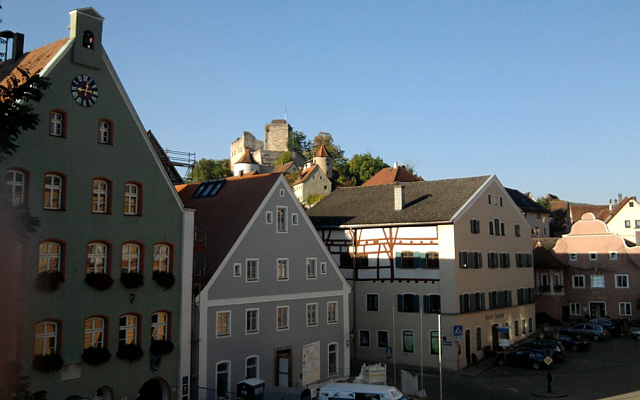 Pappenheim, Burg über der Stadt