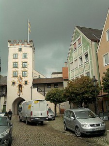 Mindelheim, noch'n Turm (Einlasstor)