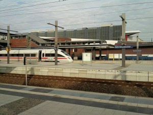 Bad Berlin, ICE-Bahnhof Gesundbrunnen