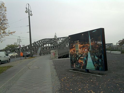 Berlin, Bösebrücke (vom Prenzlauer Berg aus)